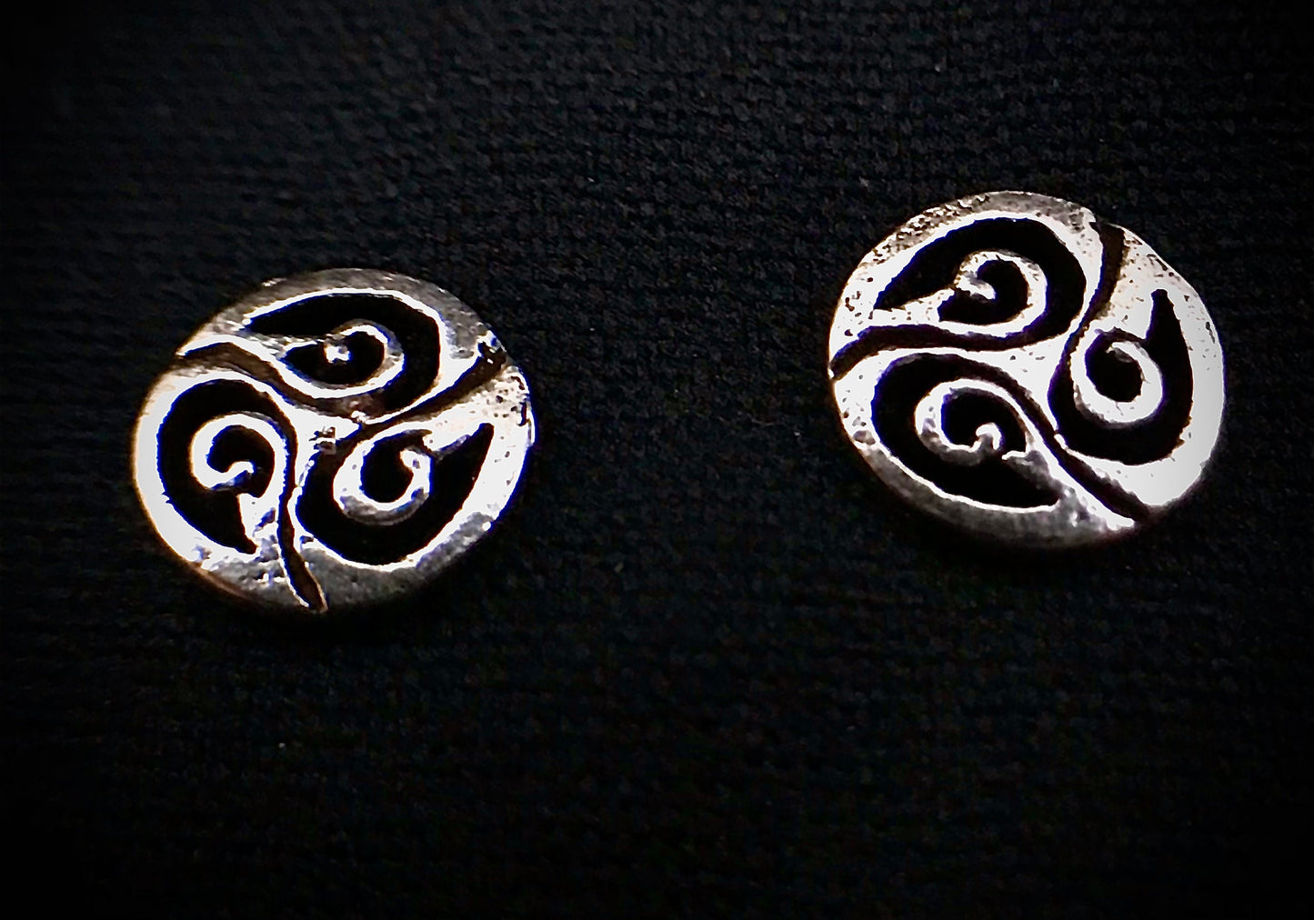 Celtic circle Sterling Silver 925 earrings - TSE009