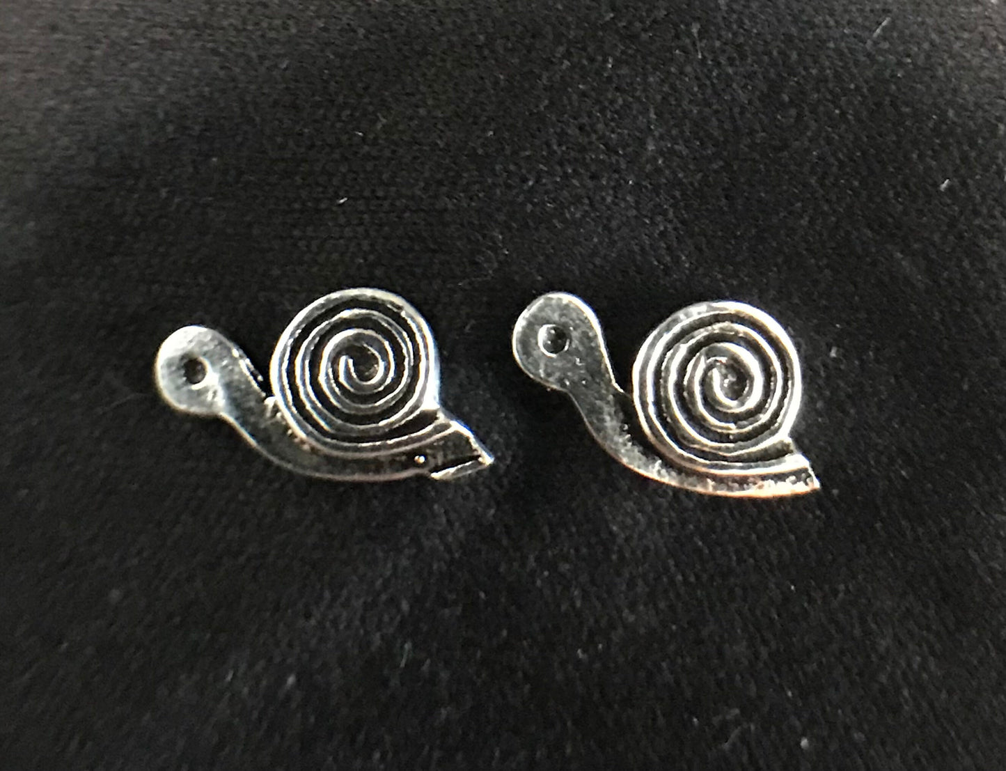 Cute spiral snail earrings Sterling Silver 925 - TSE025