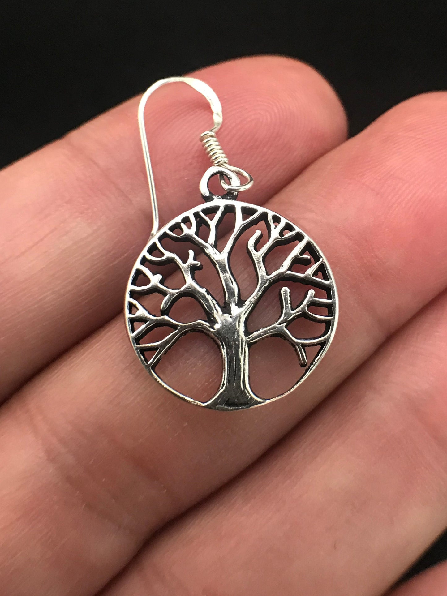 Tree of life earrings Sterling Silver 925 - TSE039