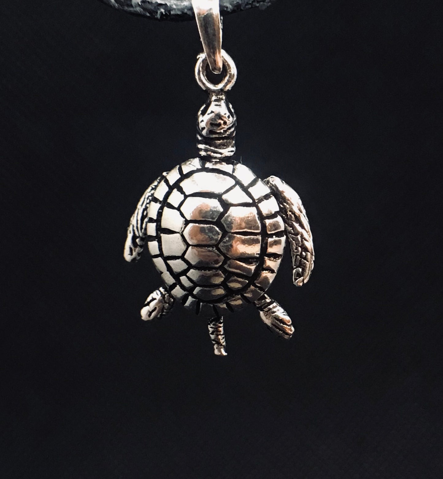 Articulated turtle pendant Sterling Silver 925 - TSE048