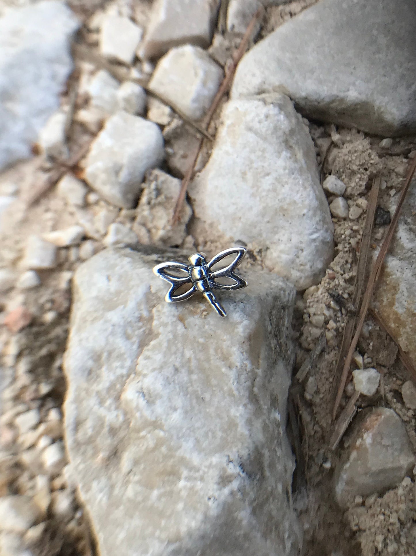 Dragonfly earrings Sterling Silver 925 - TSE040