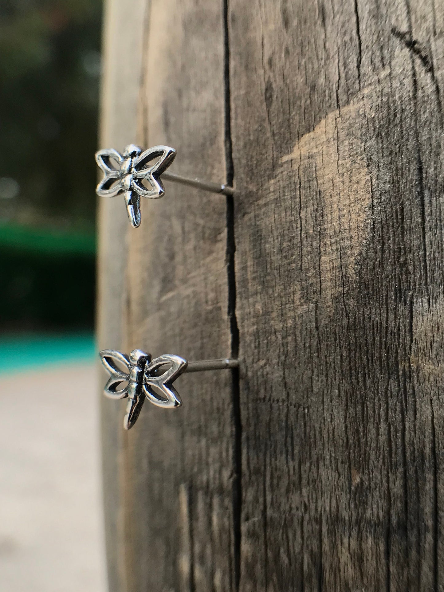 Dragonfly earrings Sterling Silver 925 - TSE040