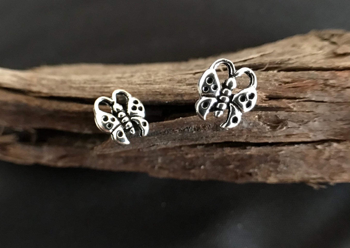 Butterfly earrings Sterling Silver 925 - TSE022