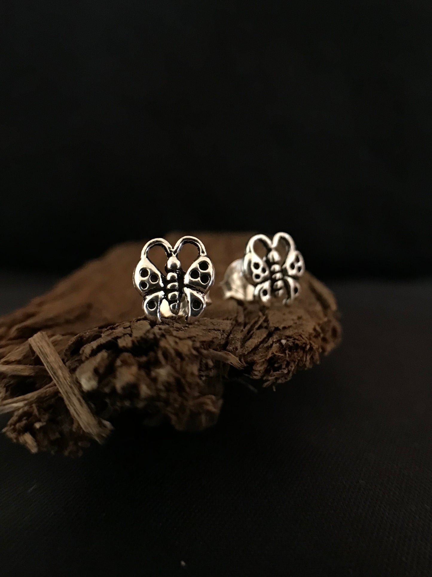 Butterfly earrings Sterling Silver 925 - TSE022