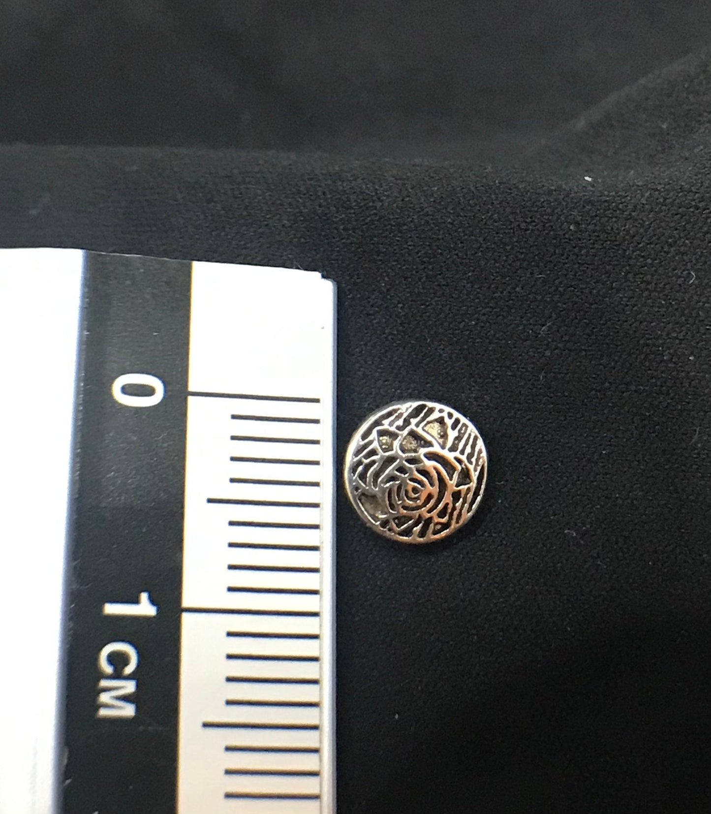 Rose bud earrings Sterling Silver 925 - TSE041