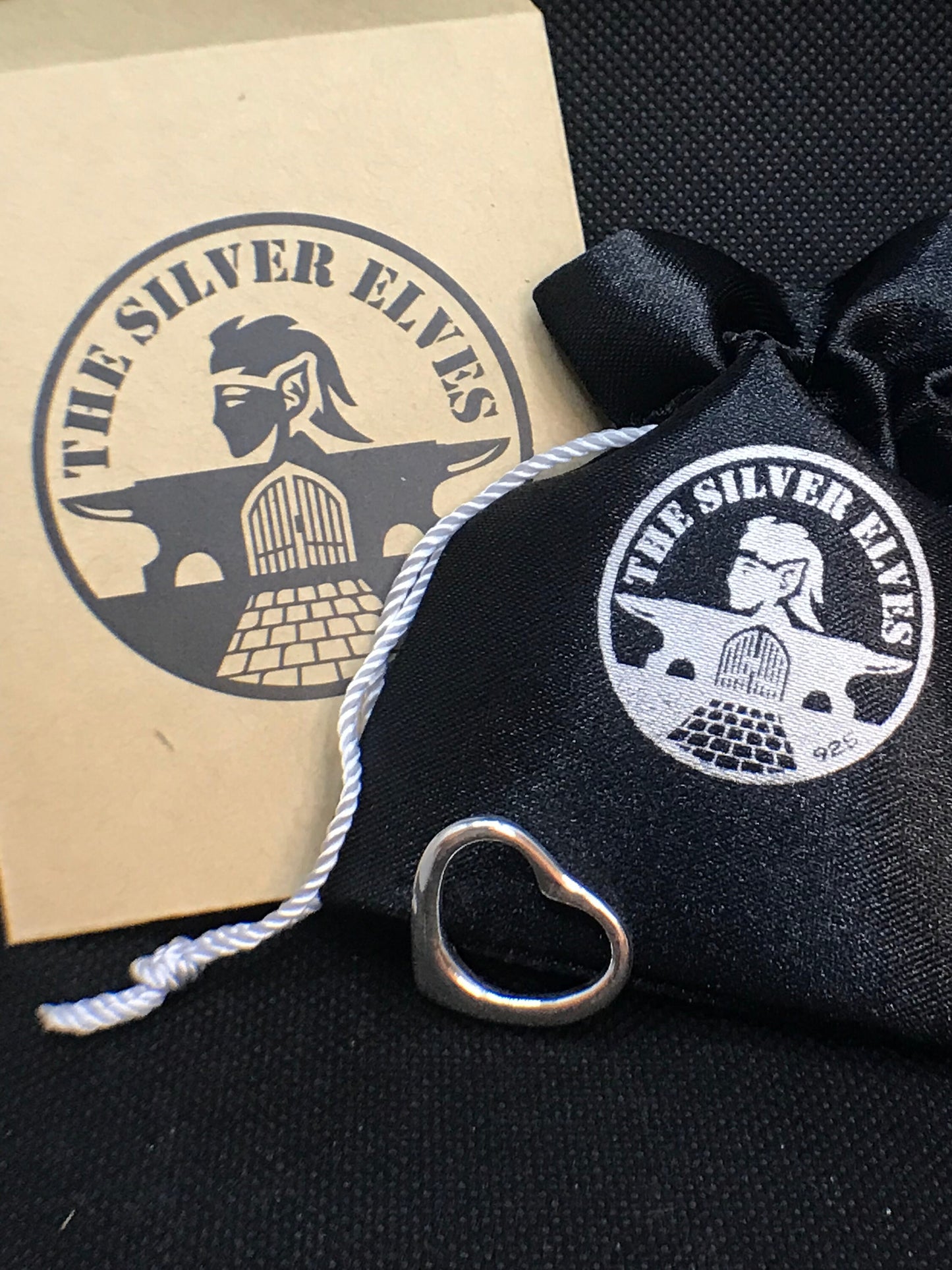 Large heart pendant Sterling Silver 925 - TSE043