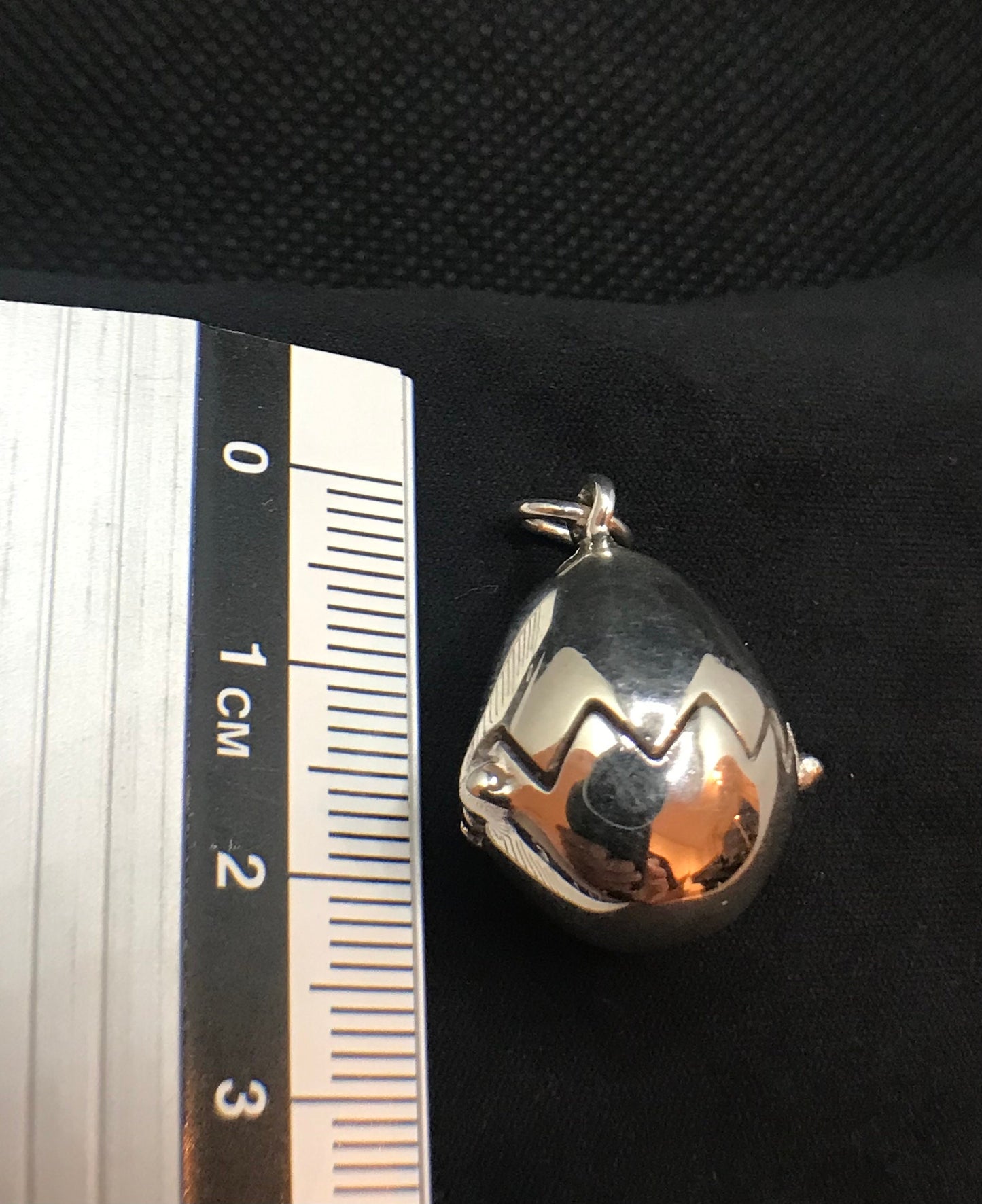Articulated magic egg pendant Sterling Silver 925 - TSE050