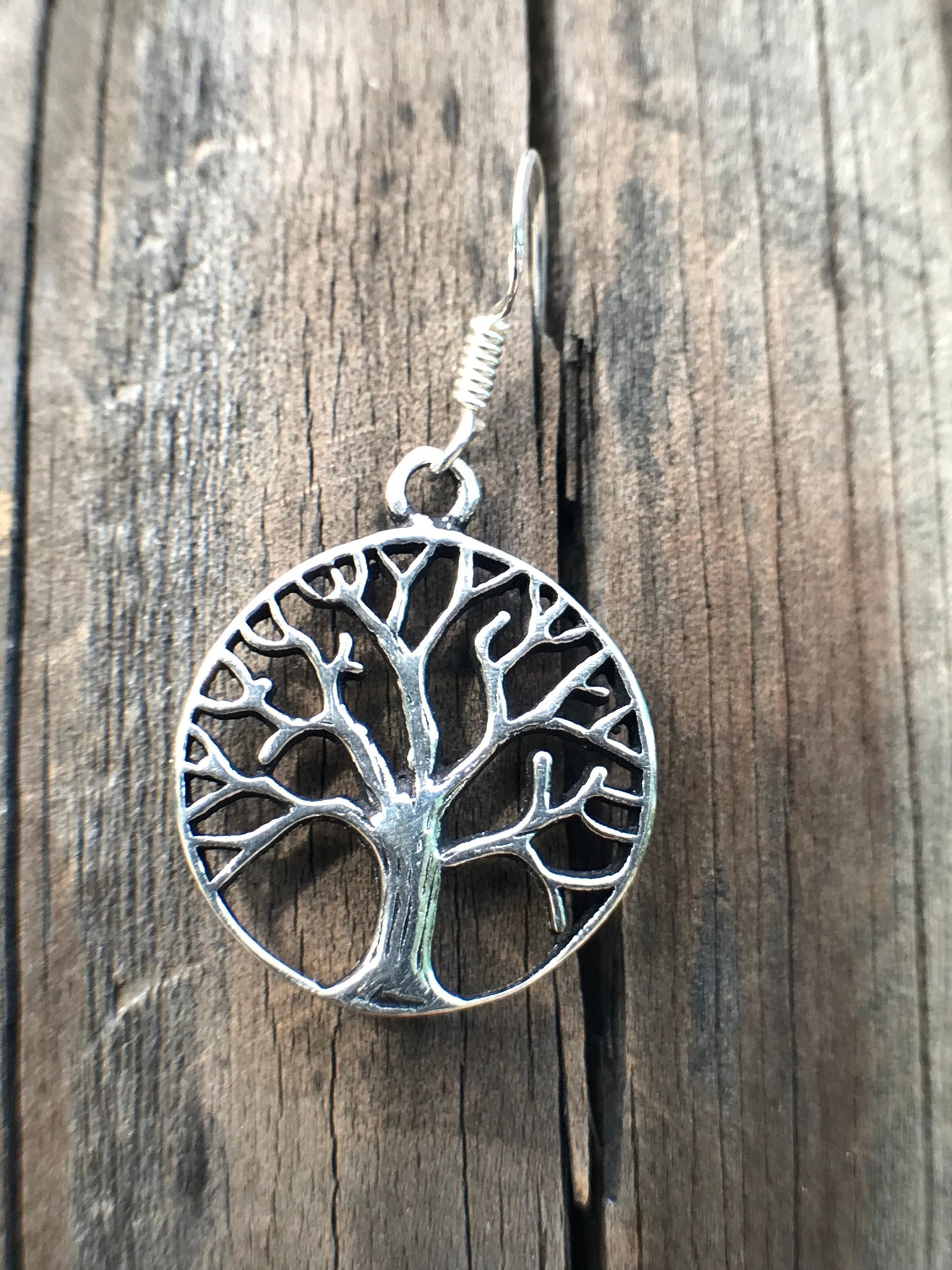 Tree of life earrings Sterling Silver 925 - TSE039