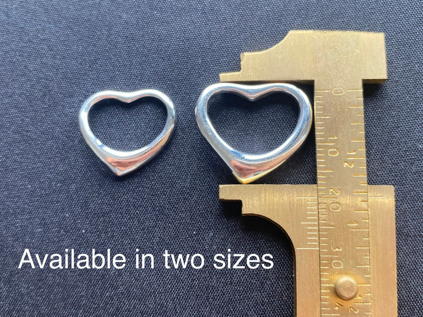 Large heart pendant Sterling Silver 925 - TSE043