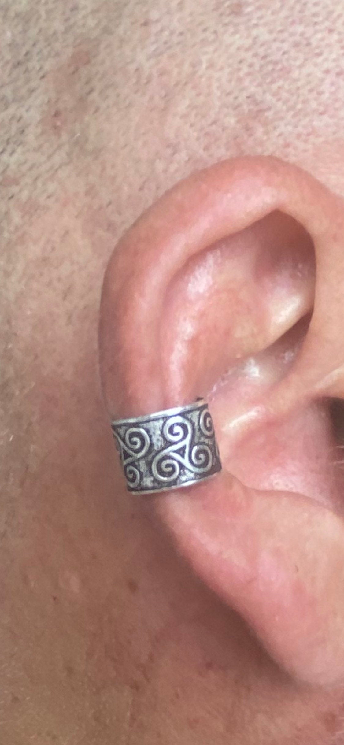 Triskelion ear cuffs Sterling Silver 925 - TSE093