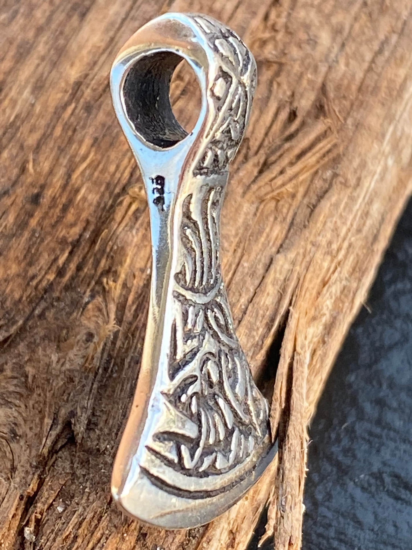 Axe head pendant Sterling Silver 925 - TSE086