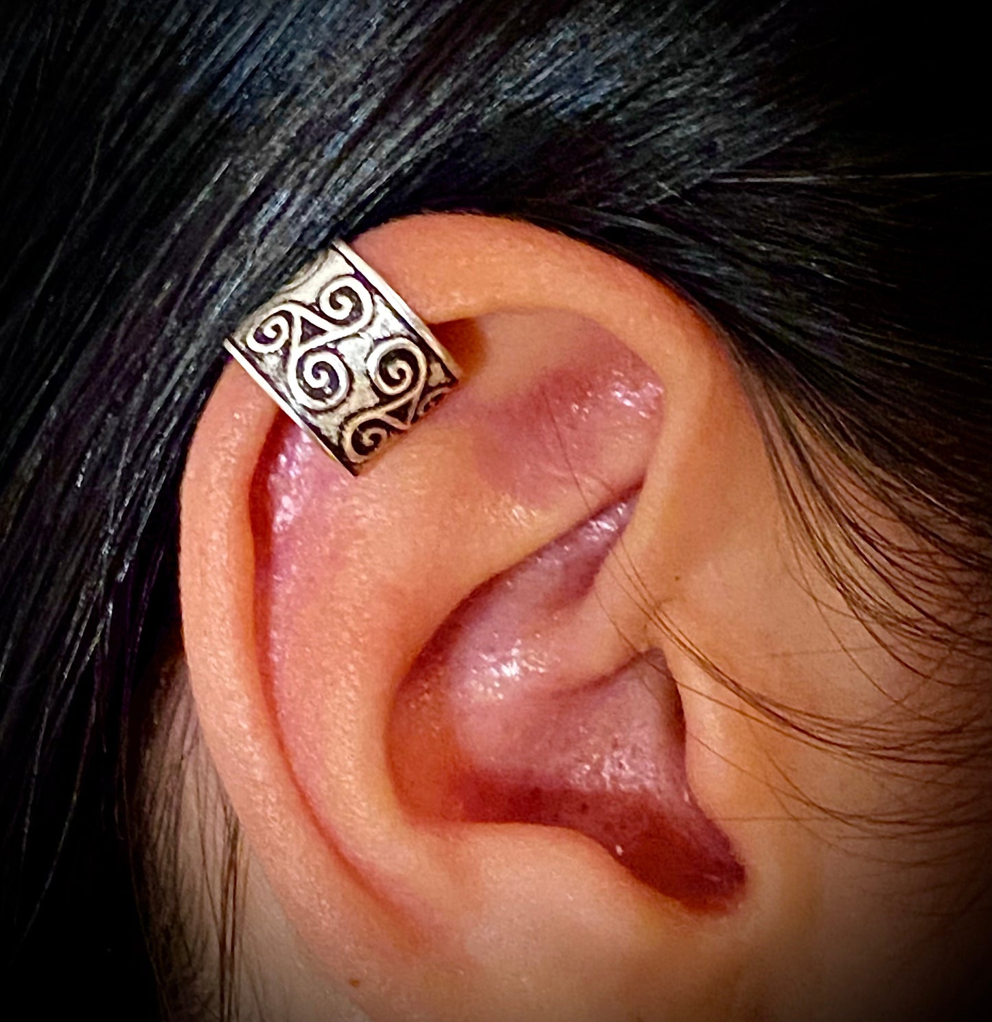 Triskelion ear cuffs Sterling Silver 925 - TSE093