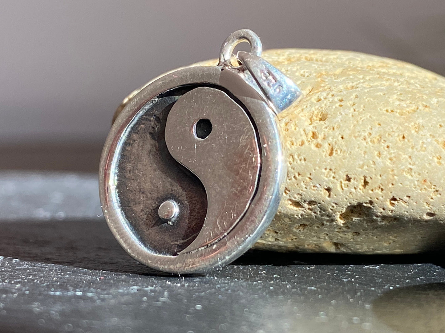 Yin and Yang pendant Sterling Silver 925 - TSE100