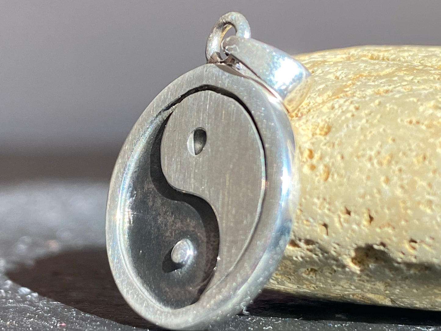 Yin and Yang pendant Sterling Silver 925 - TSE100