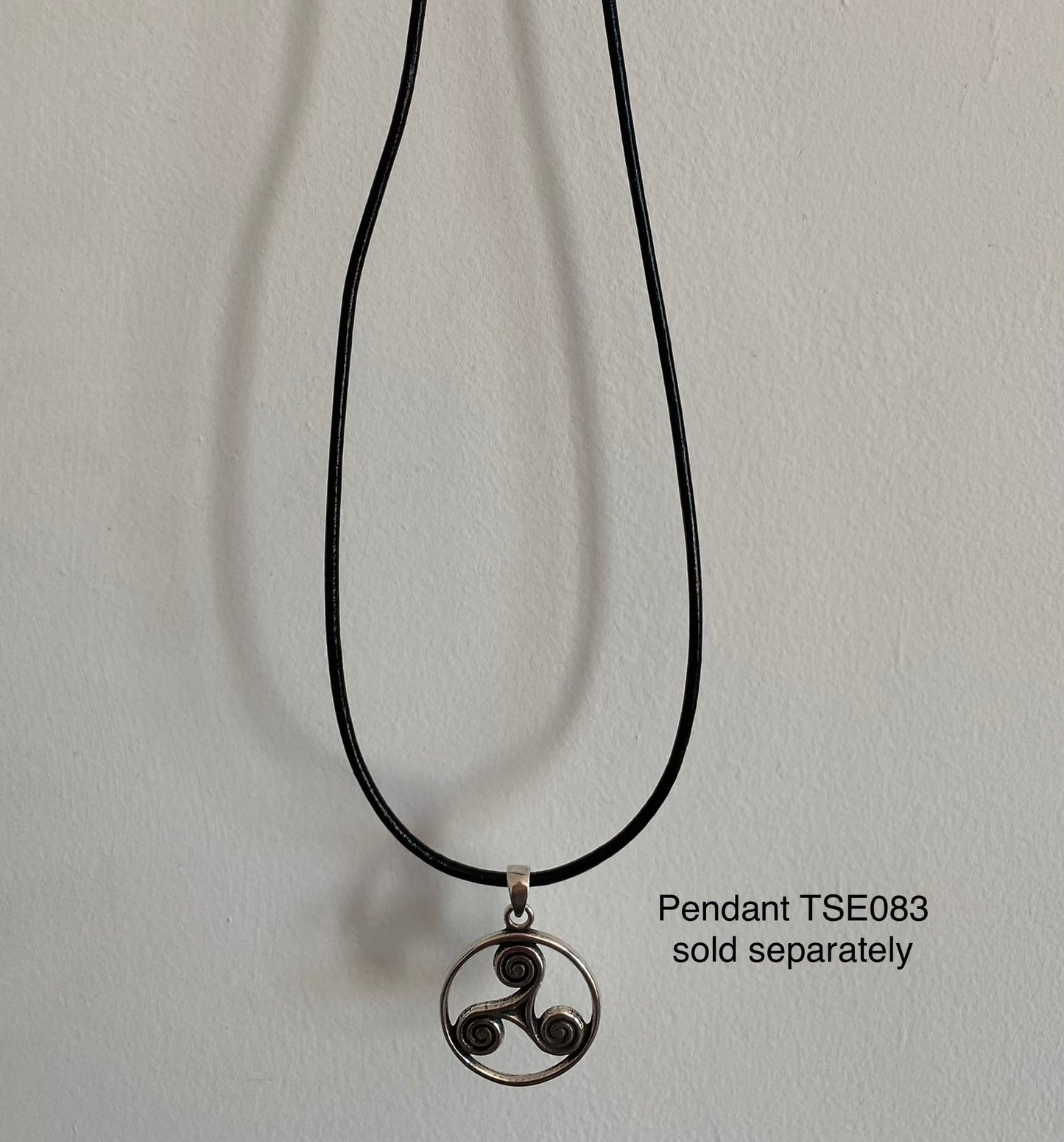 20'' 2mm leather necklace - TSE088