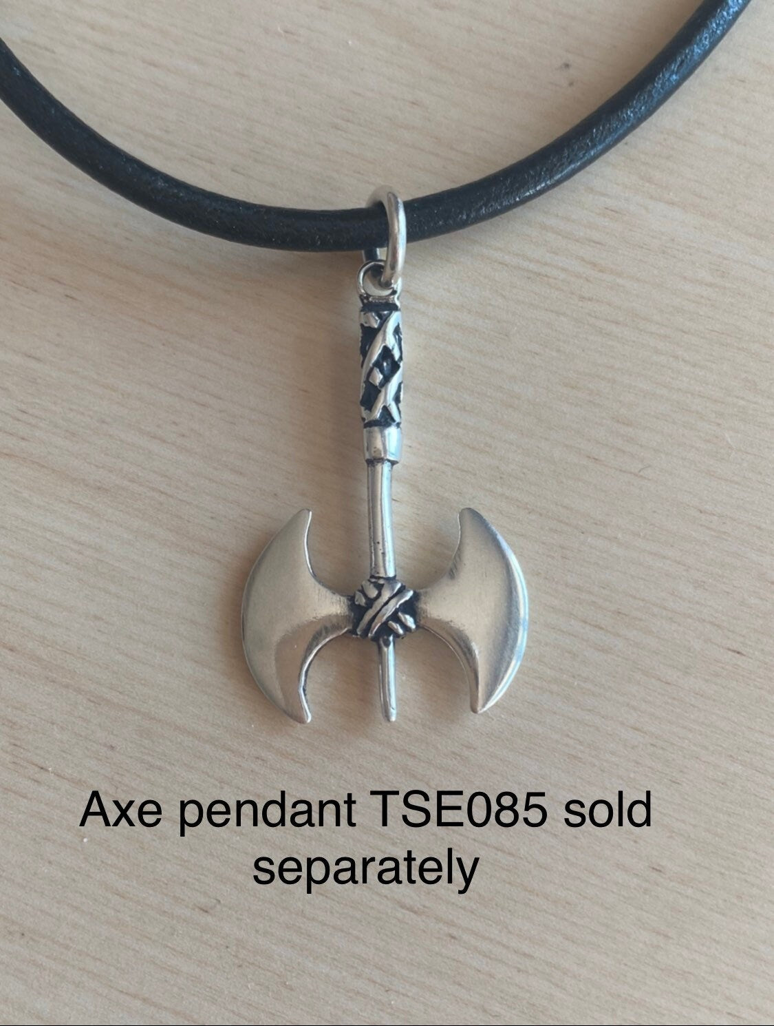20'' 3mm leather necklace - TSE089