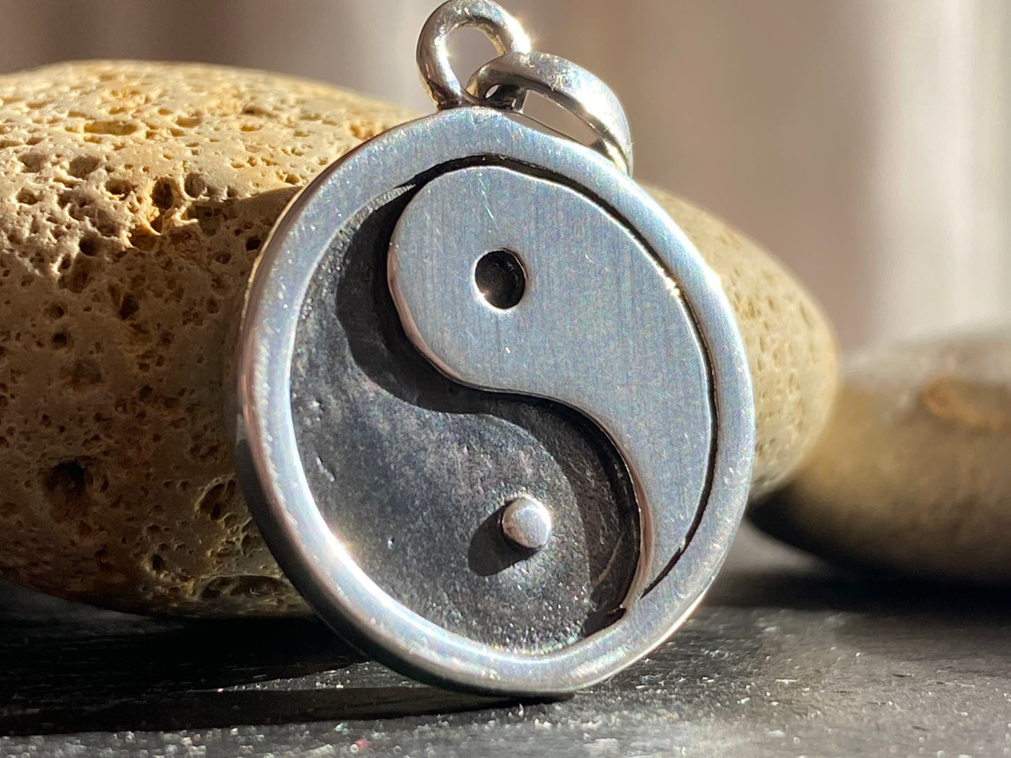Yin and Yang pendant Sterling Silver 925 - TSE100