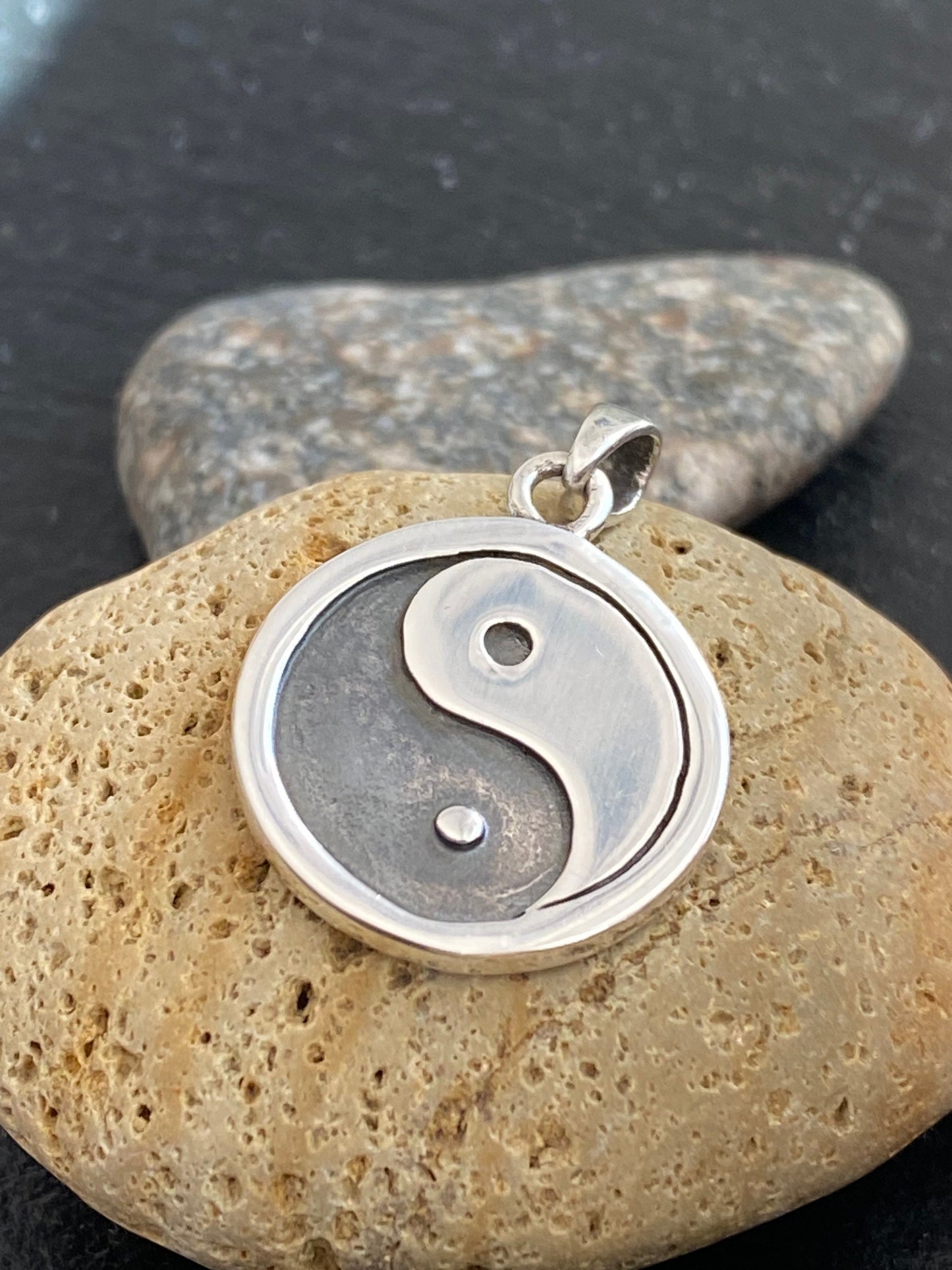 Yin and Yang pendant Sterling Silver 925 - TSE100