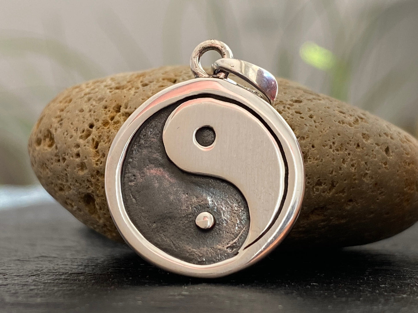 Yin and Yang pendant Sterling Silver 925 - TSE100