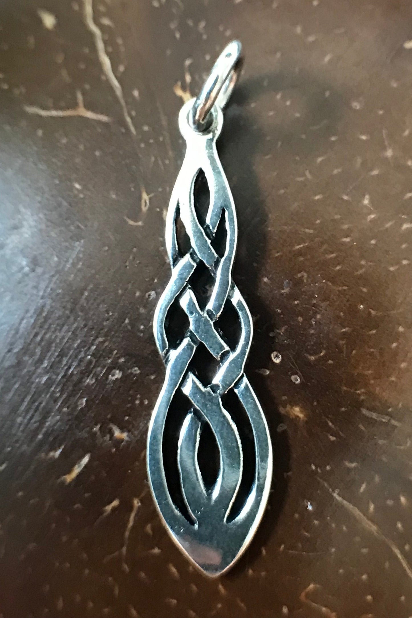 Braided pendant Sterling Silver 925 - TSE015