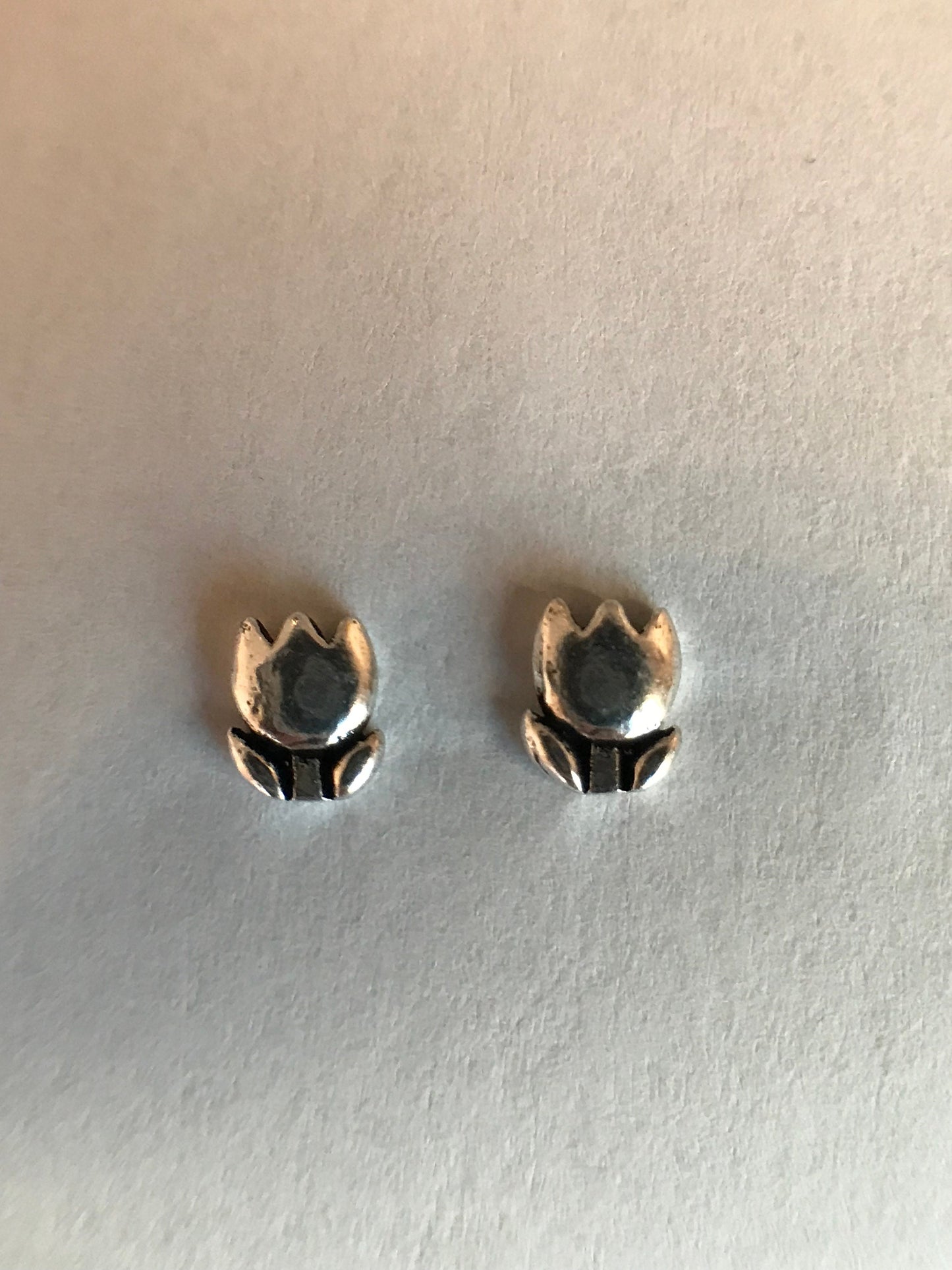 Tulip earrings Sterling Silver 925 - TSE019