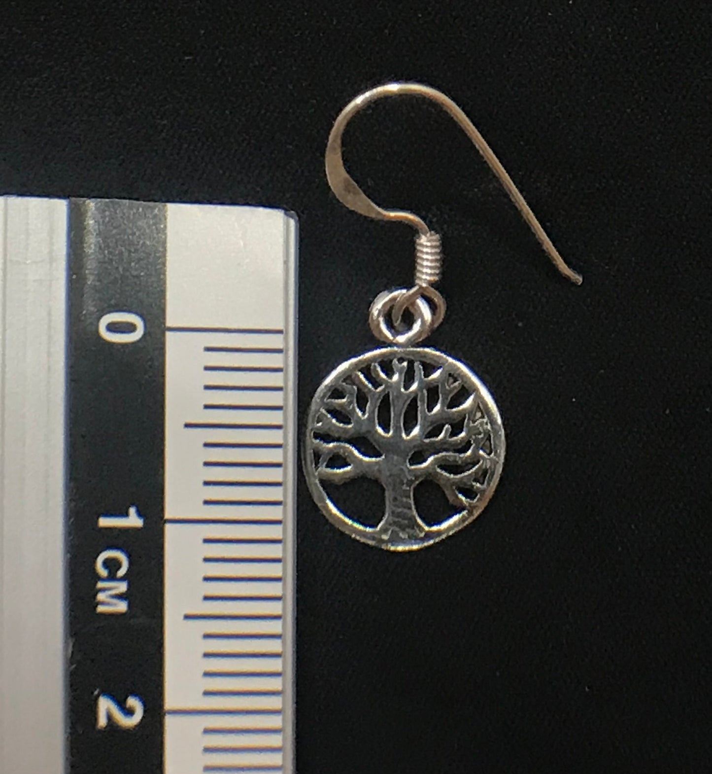 Small tree of life earrings Sterling Silver 925 - TSE027